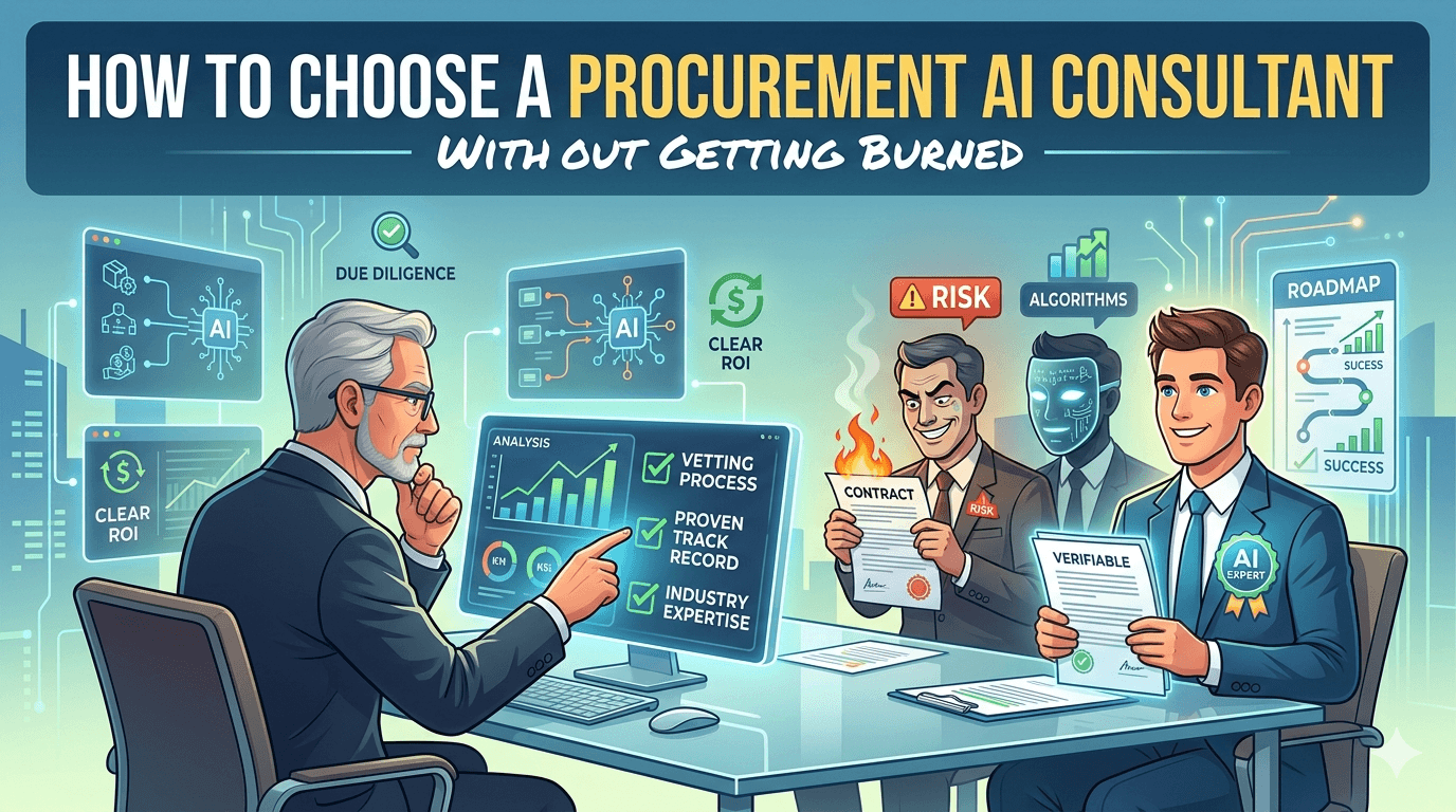 How to Choose a Procurement AI Consultant (Without Getting Burned)